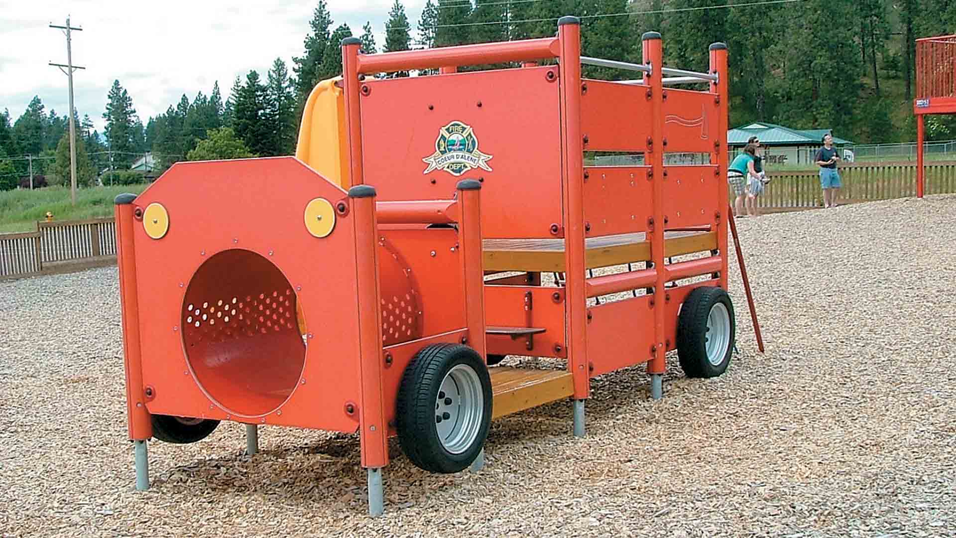 Working with Sloped Playground Areas