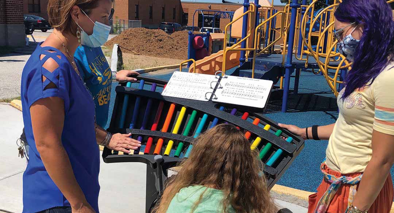 Melody Day Receives Youth  Champion 4 Inclusion Award