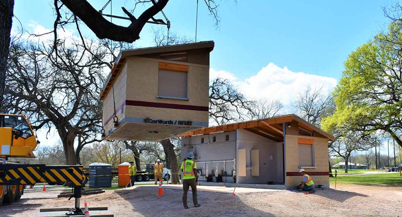 Prefabricated Park Buildings, Multi-Use Innovation