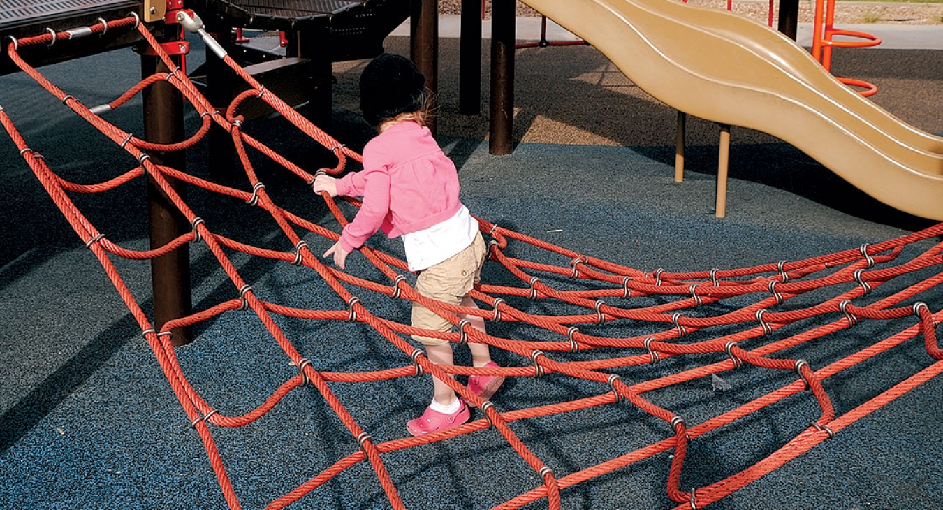 Age appropriate playgrounds