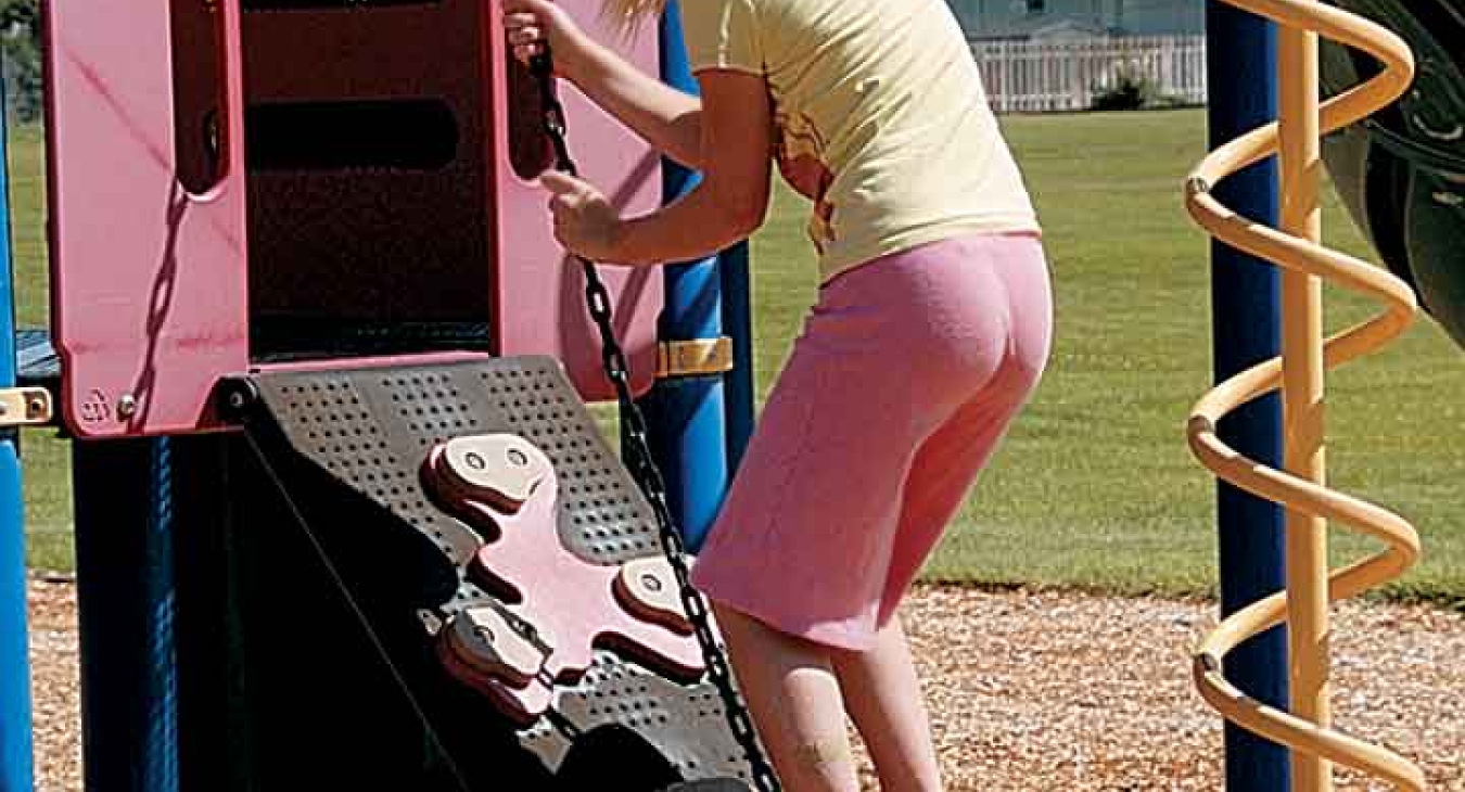 Age appropriate playgrounds