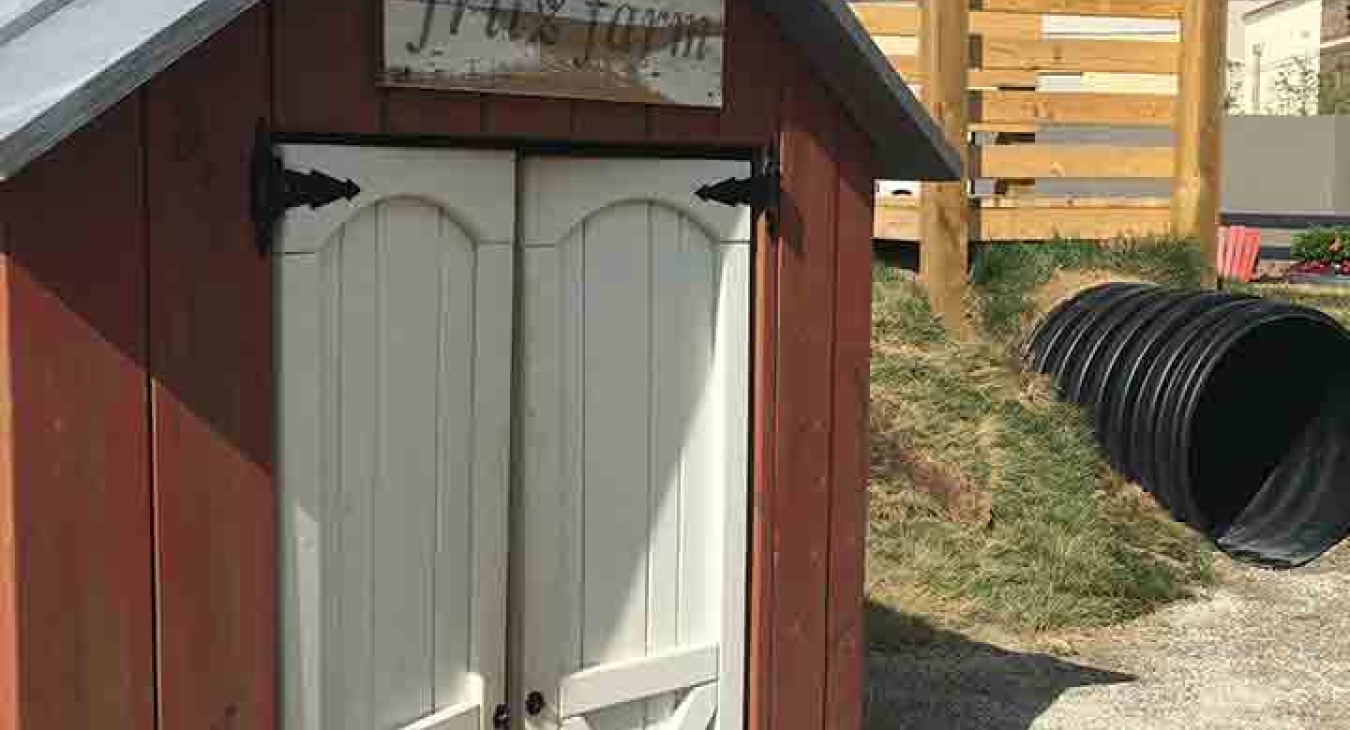 Unique Farm Themed Playground Equipment