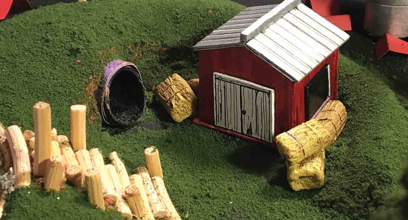 Unique Farm Themed Playground Equipment