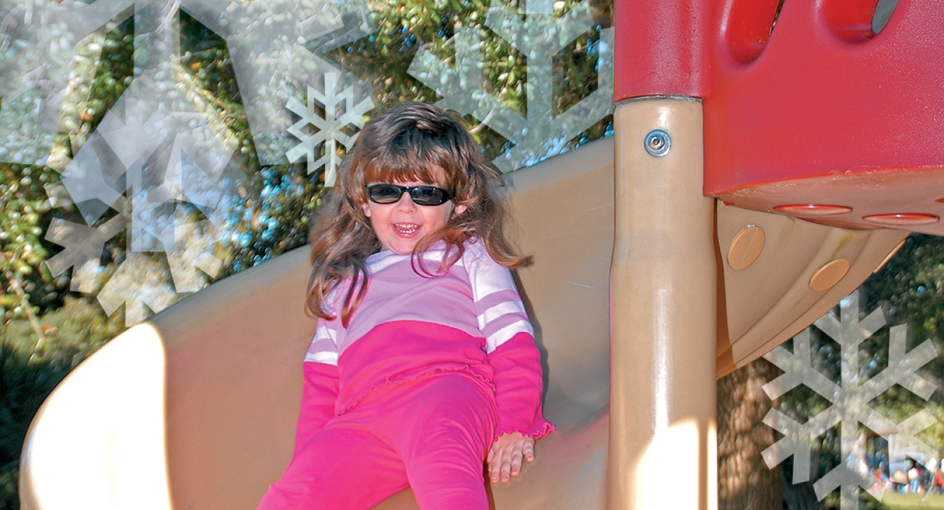 Snow in Fox Lake in February? 