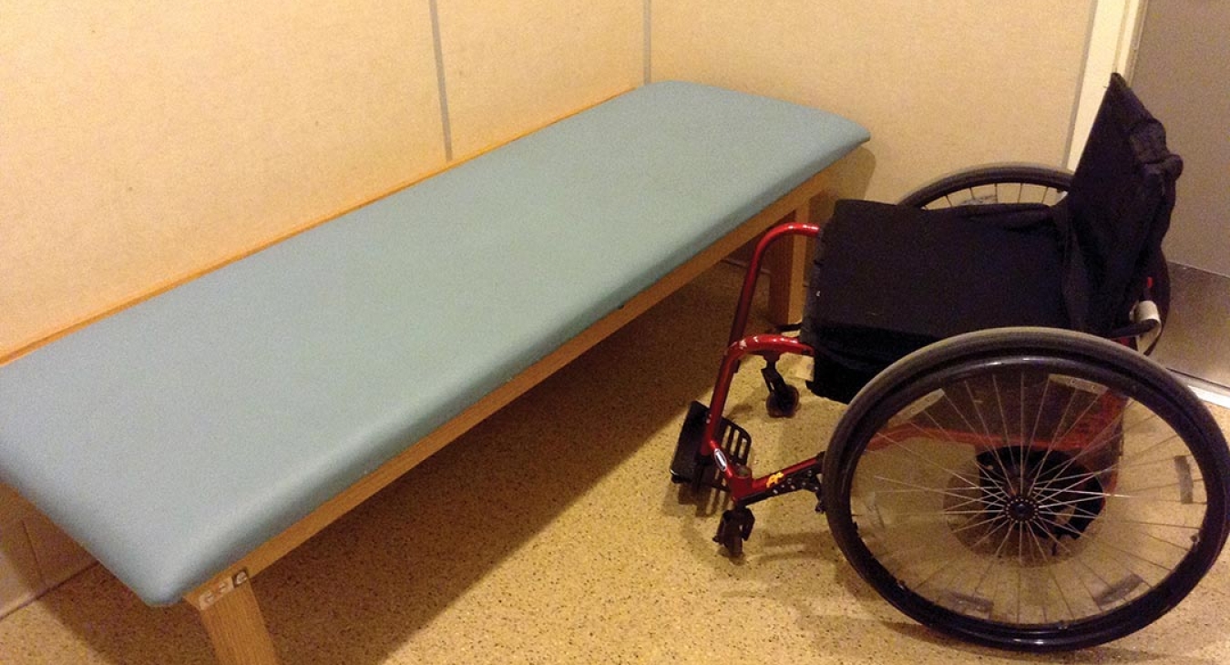 Changing table at Morgan’s Wonderland