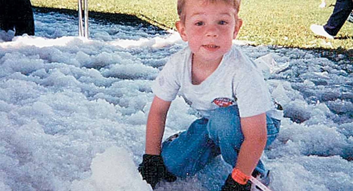 Snow in Fox Lake in February? 