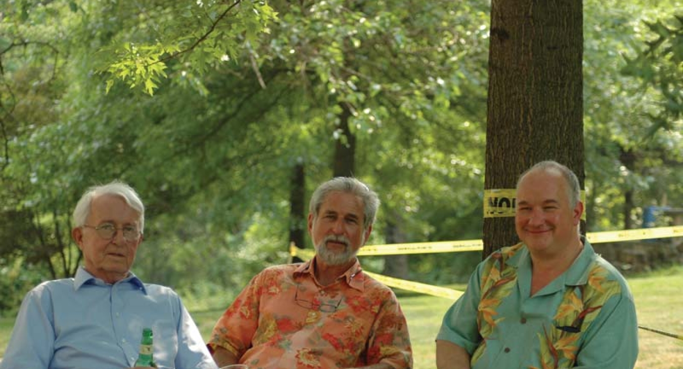 Paul Hogan, Rolf Huber, and Paul Bamburak