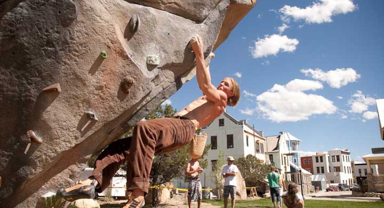 Climbing is Looking Up