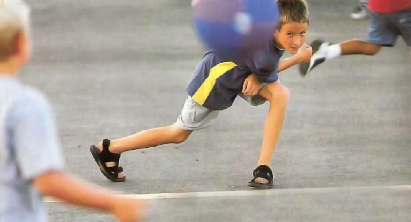 Dodgeball… Taking some Hits