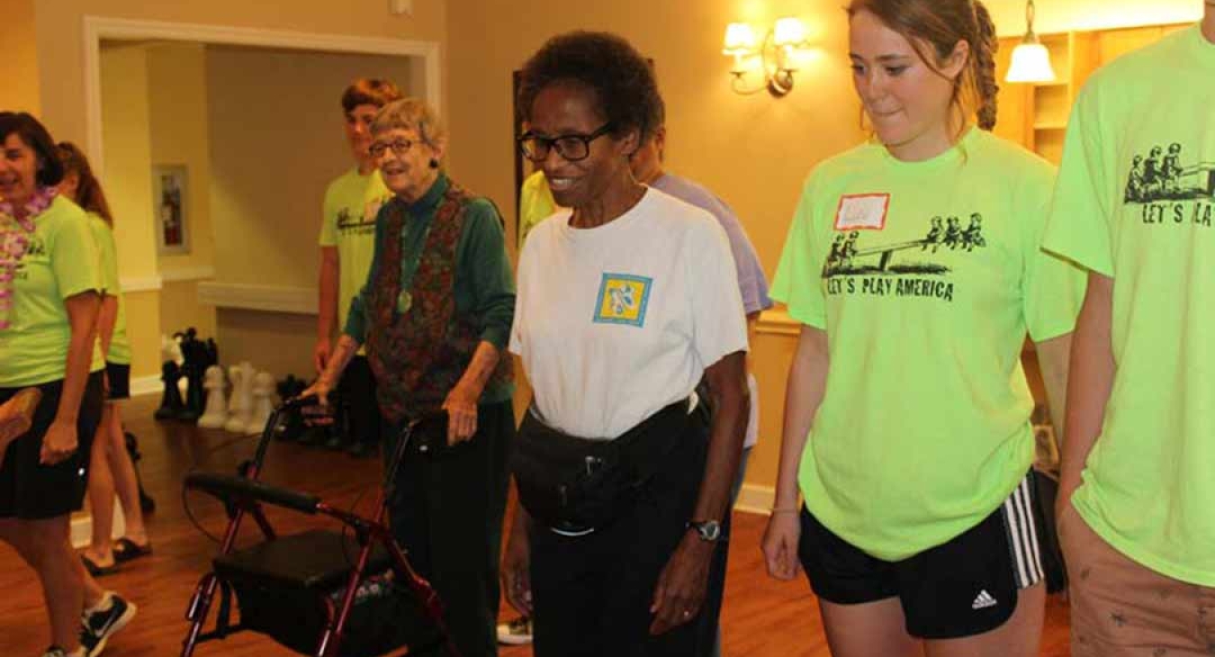 Let's Play America's Interns and Volunteers