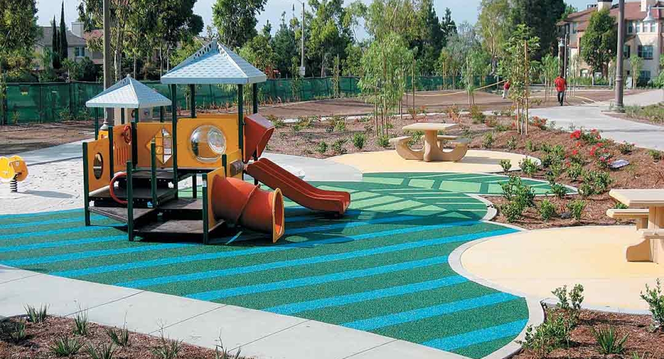 Poured-In-Place Playground Surfacing