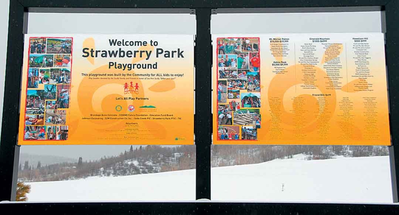 Snow-Free Playgrounds