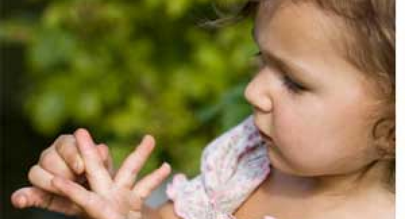 Paint from rubber mulches can mark skin