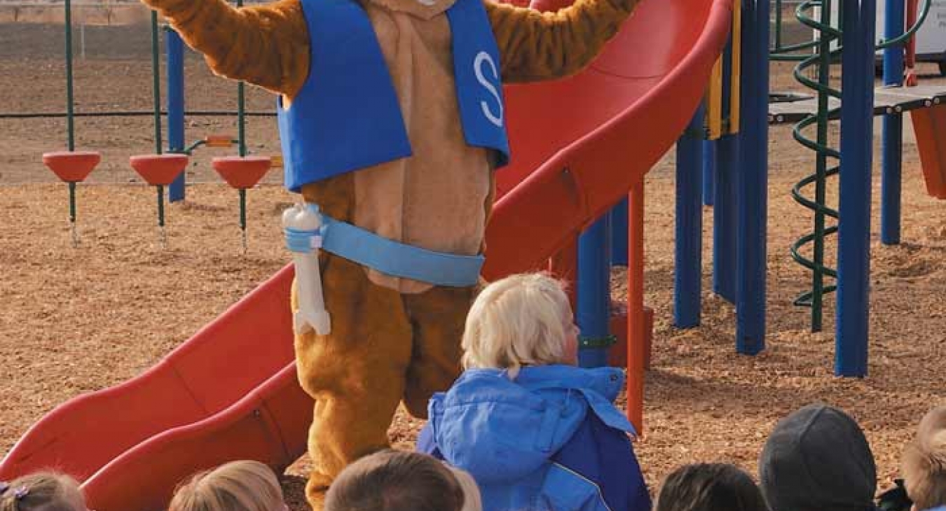 Slyde the Playground Hound