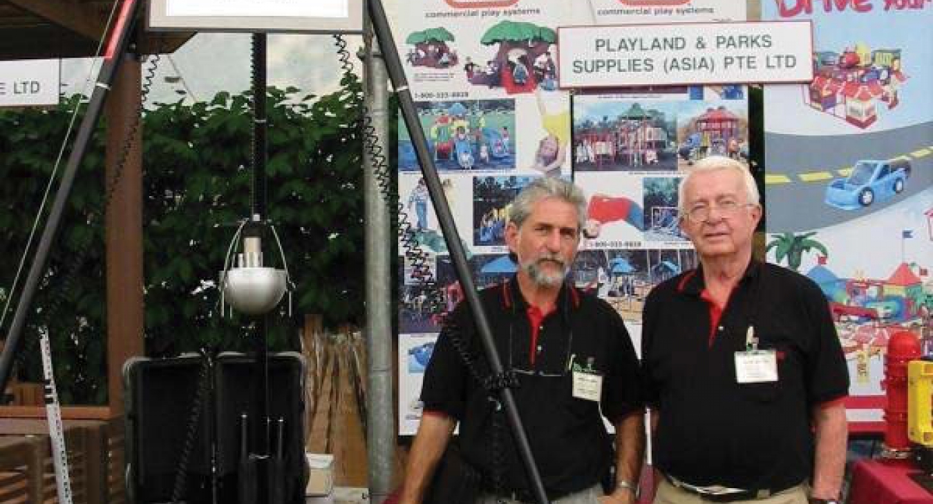 Rolf Huber and Paul Hogan