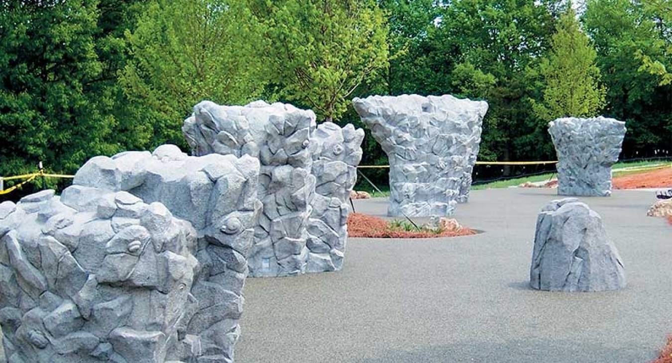 Climbing Rocks, Playgrounds and Bouldering