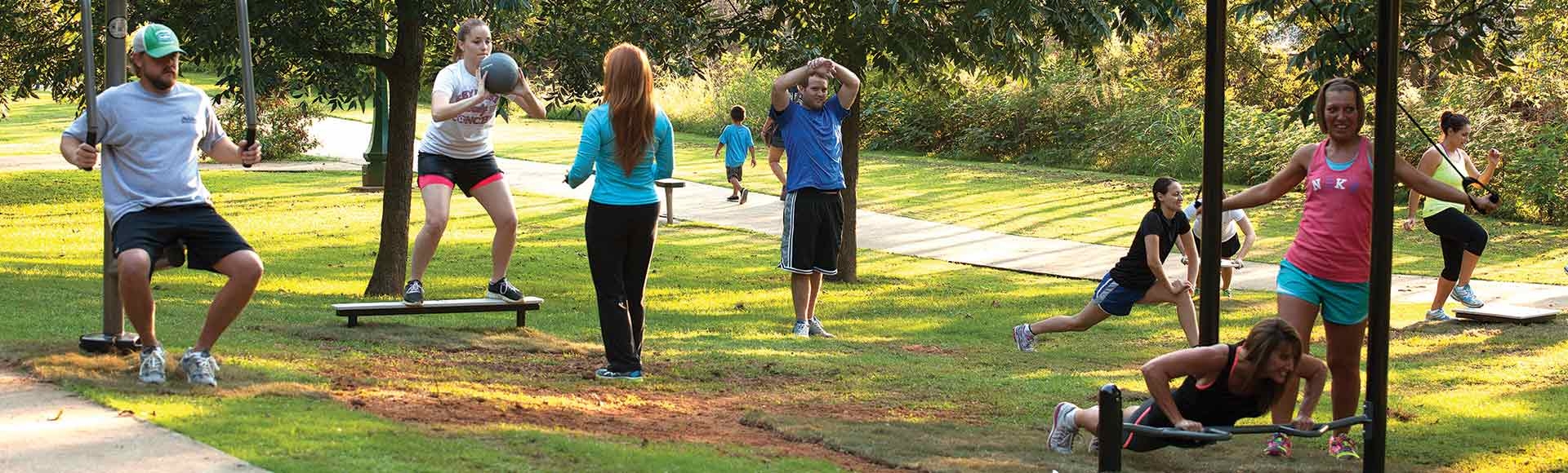 Outdoor Fitness Spaces