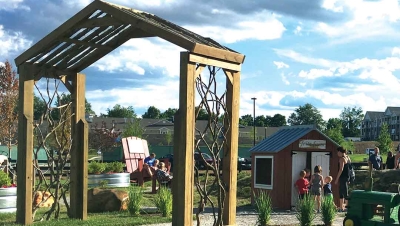 Unique Farm Themed Playground Equipment