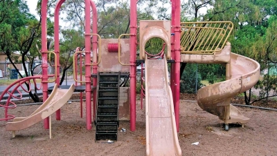 Eddie Garcia Park Playground Needs TLC
