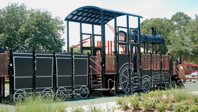Train Themed Playground